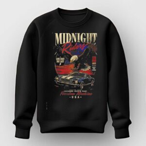 Midnight Riders Legends Never Fade Freedom Machine Usa Tee