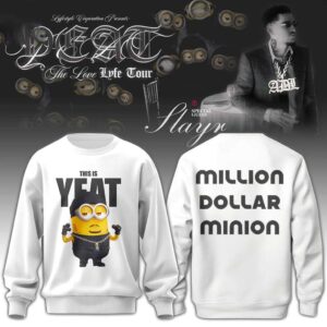Minions Yeat The Love Lyfe Tour 2026 Million Dollar Minion Tee Hoodie