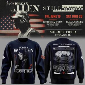 Morgan Wallen Chicago Bears Still The Problem Tour 2026 Hoodie Tee Morgan Wallen Chicago Bears Still The Problem Tour 2026 Hoodie Tee
