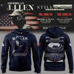 Morgan Wallen Chicago Bears Still The Problem Tour 2026 Hoodie Tee