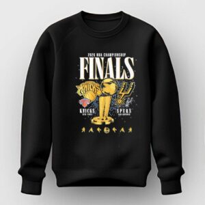 NBA Apparel 2026 Championship Finals New York Knicks San Antonio Spurs Shirt