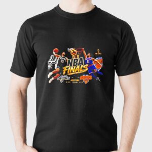 NBA Finals Basketball Player Jump Shot San Antonio Spurs New York Knicks Shirt