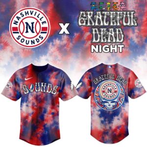Nashville Sounds Grateful Dead Night Jersey