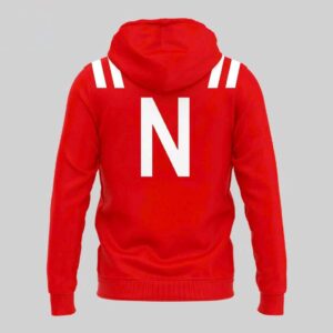 Nebraska Huskers 2026 Uniform Replica Tee Hoodie