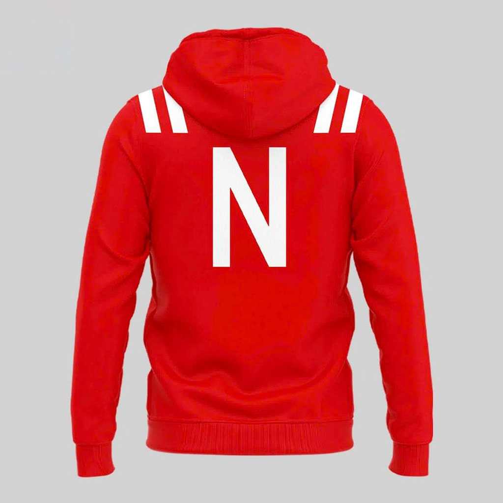 Nebraska Huskers 2026 Uniform Replica Tee Hoodie Nebraska Huskers 2026 Uniform Replica Tee Hoodie