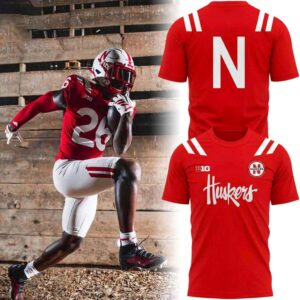 Nebraska Huskers 2026 Uniform Replica Tee Hoodie