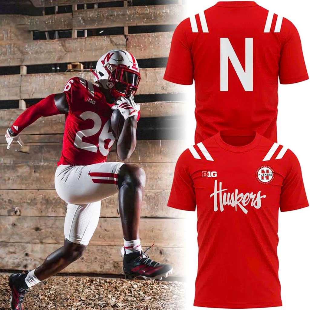 Nebraska Huskers 2026 Uniform Replica Tee Hoodie Nebraska Huskers 2026 Uniform Replica Tee Hoodie