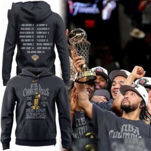 New York Knicks 2026 NBA Finals Champions All Color Choice Tee Hoodie