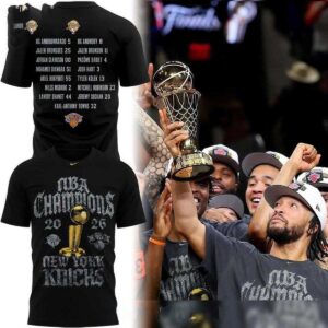 New York Knicks 2026 NBA Finals Champions All Color Choice Tee Hoodie