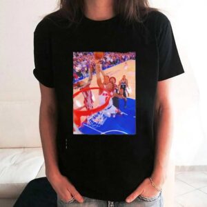 New York Knicks Immanuel Quickley Dunking Basketball Player Tee Hoodie