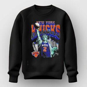 New York Knicks Mcbride 2 Nbpa Statue Of Liberty Tee Hoodie