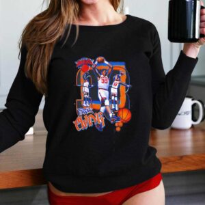 New York Knicks Patrick Ewing Basketball Player Graphic 33 Tee Hoodie