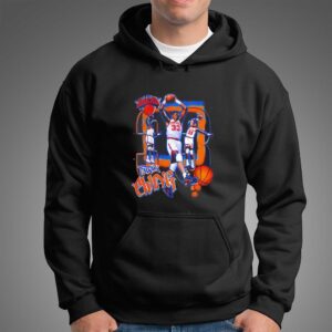 New York Knicks Patrick Ewing Basketball Player Graphic 33 Tee Hoodie