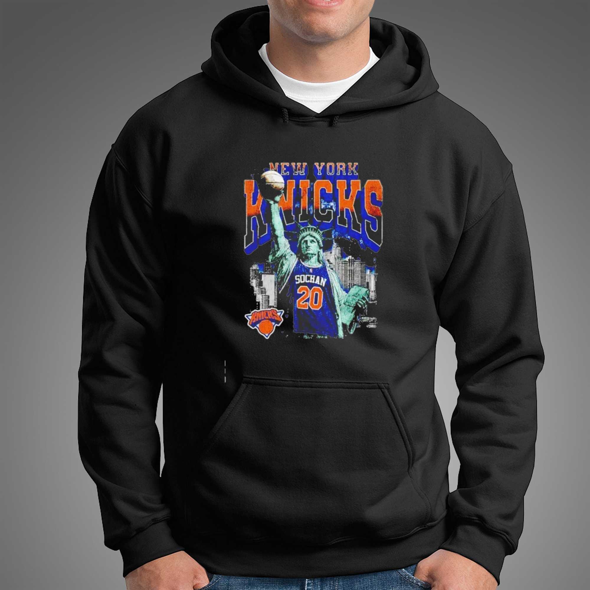 New York Knicks Sochan 20 And Nbpa Tee Hoodie New York Knicks Sochan 20 And Nbpa Tee Hoodie