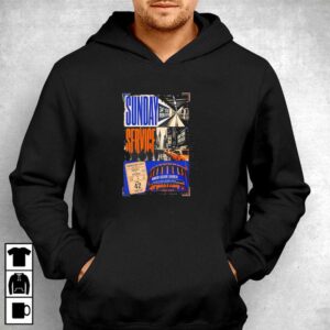 New York Knicks Sunday Service Madison Square Garden 34th Street Penn Station Tee Hoodie