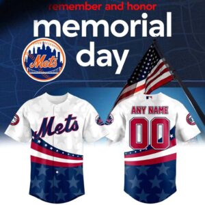 New York Mets Memorial Day 2026 Baseball Jersey