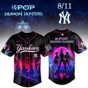 New York Yankees K Pop Demon Hunters Night 2026 Baseball Jersey