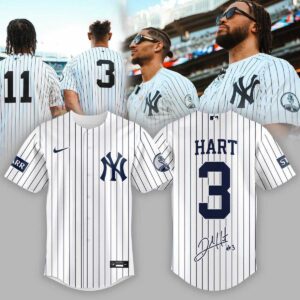 New York Yankees Knicks Hart 3 Jersey