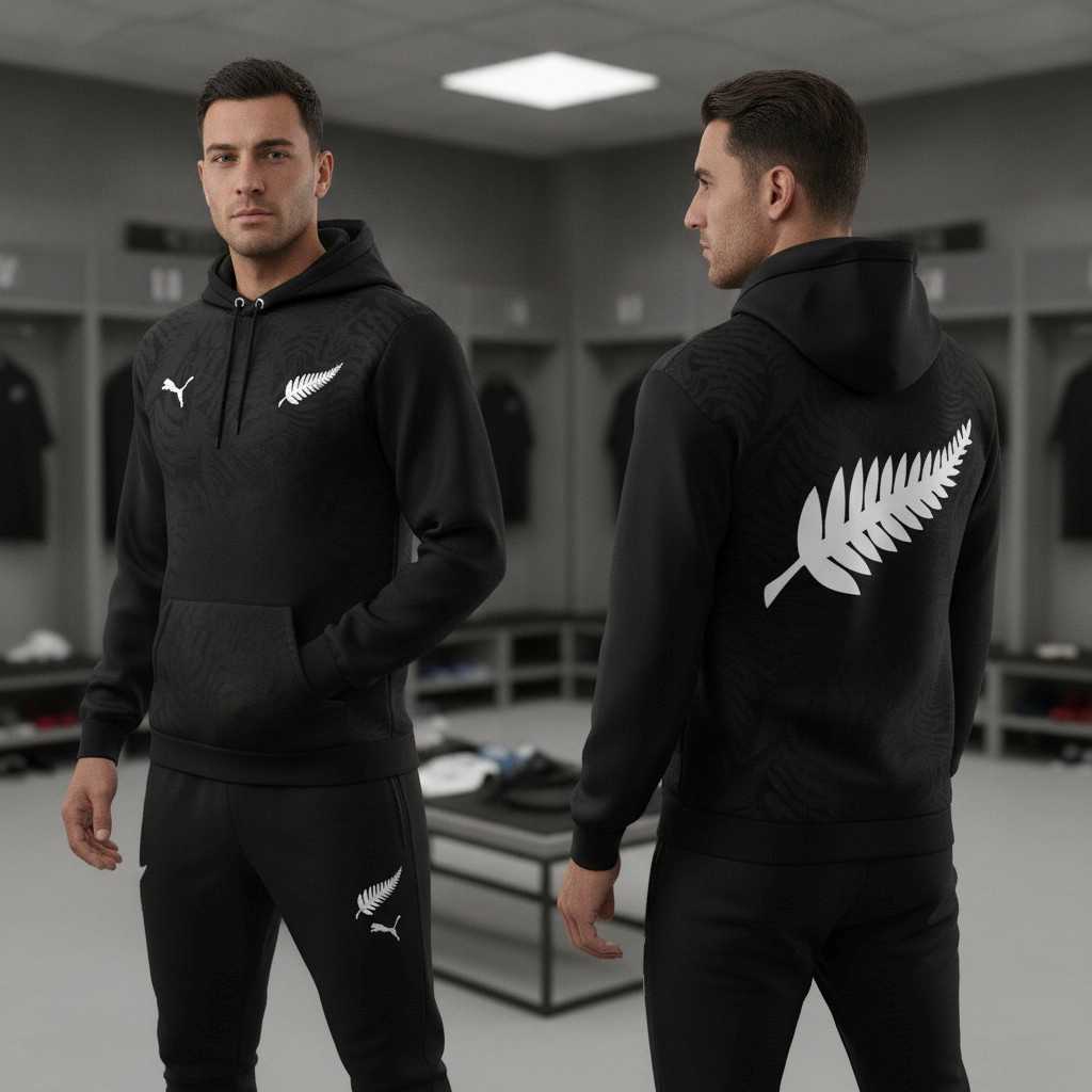 New Zealand National Soccer 2026 FIFA World Cup Tee Hoodie