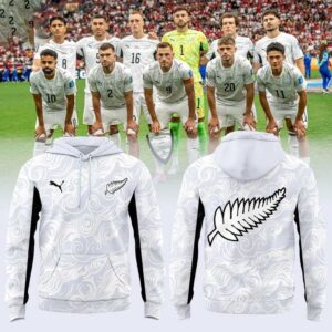 New Zealand National Soccer 2026 FIFA World Cup Tee Hoodie