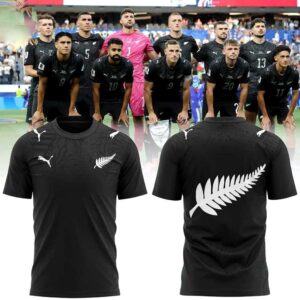 New Zealand National Soccer 2026 FIFA World Cup Tee Hoodie