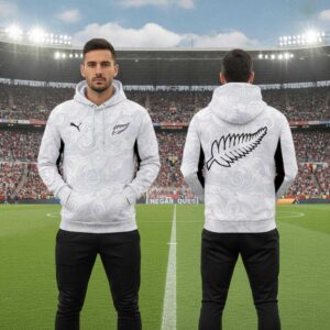New Zealand National Soccer 2026 FIFA World Cup Tee Hoodie