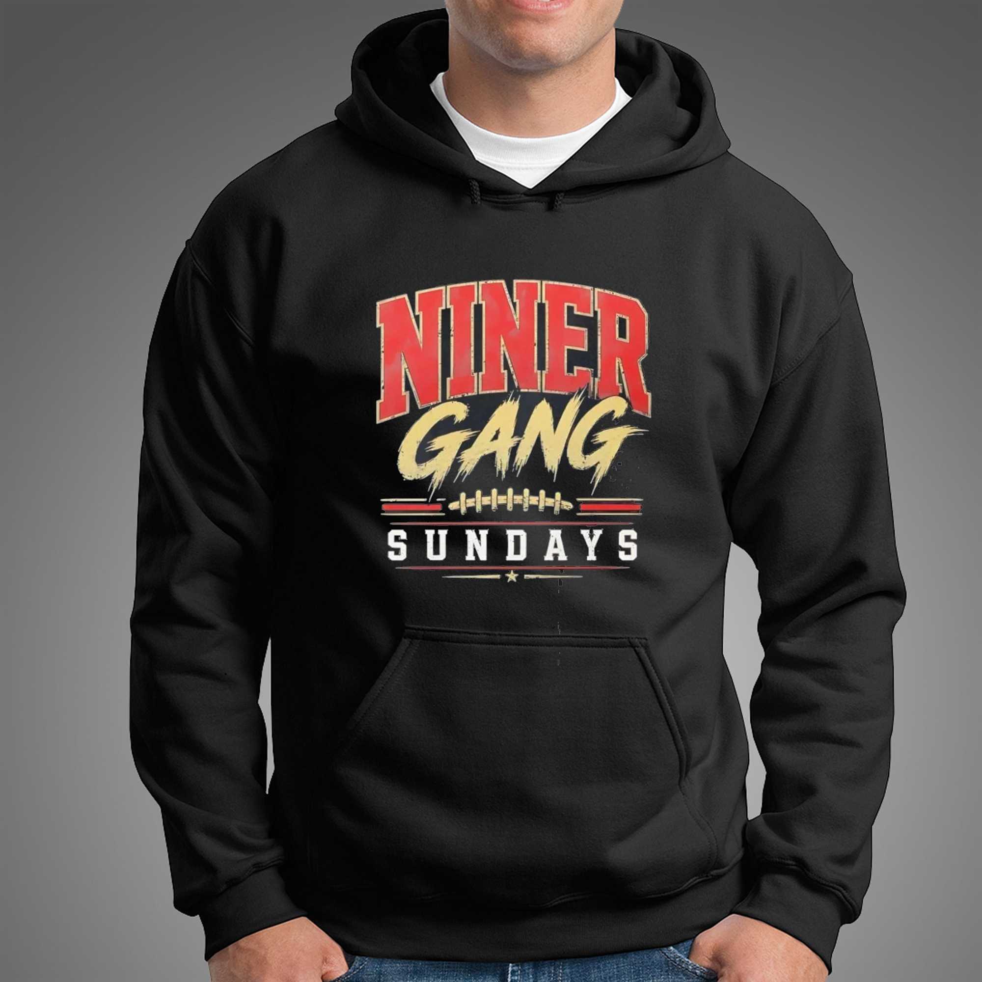 Niner Gang Sundays San Francisco 49ers Tee Niner Gang Sundays San Francisco 49ers Tee