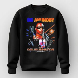 Og Anunoby New York Knicks The Oguguanator Terminator Tee Hoodie