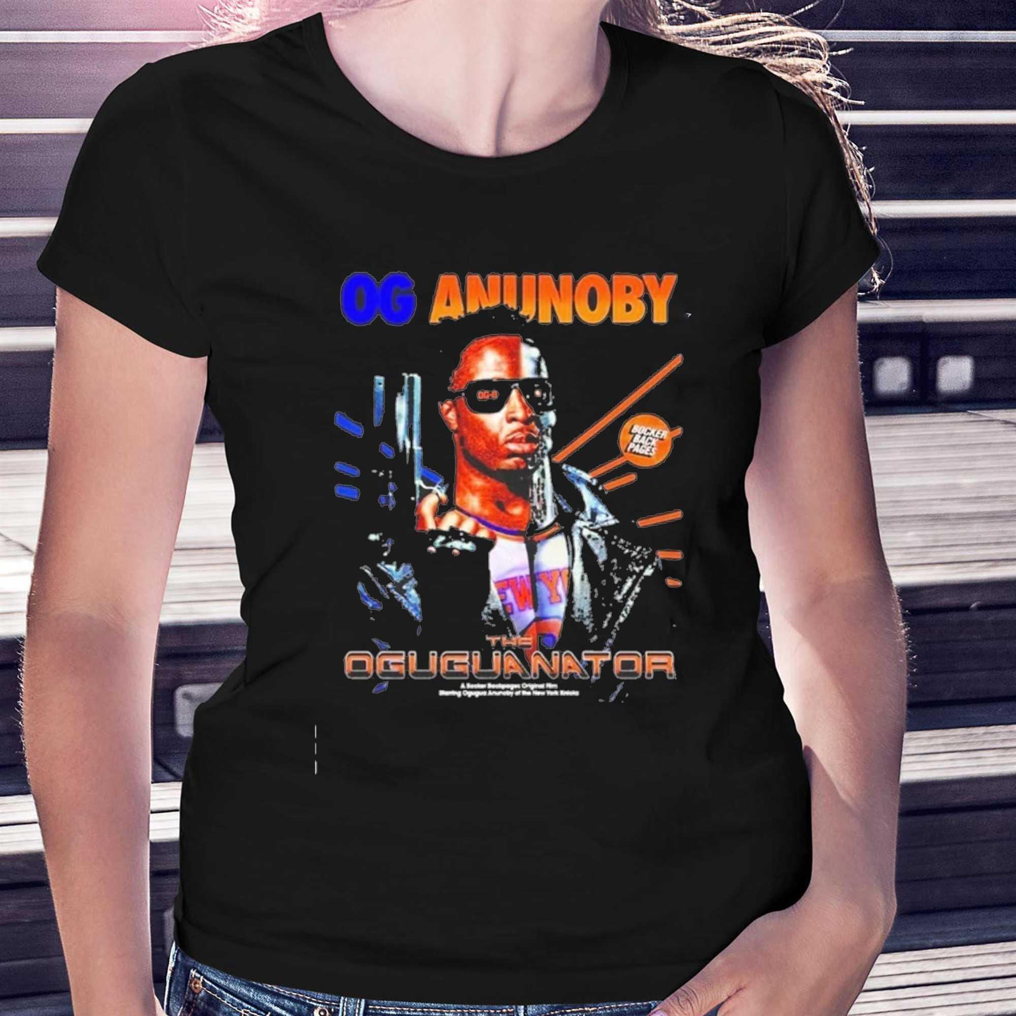 Og Anunoby New York Knicks The Oguguanator Terminator Tee Hoodie Og Anunoby New York Knicks The Oguguanator Terminator Tee Hoodie