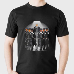 Peaky Blinders Style Basketball Players Walking 5 4 24 3 San Antonio Spurs T Shirt