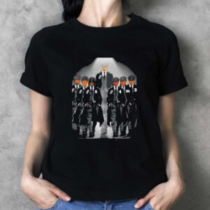 Peaky Blinders Style Basketball Players Walking 5 4 24 3 San Antonio Spurs T Shirt