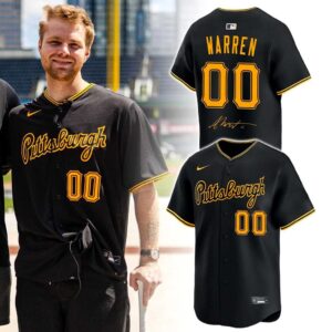 Pittsburgh Pirates Alex Warren Edition Baseball Jersey