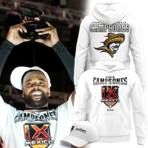 Playera Oficial Caudillos de Chihuahua Campeones Tazón México IX Shirt