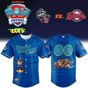Rocket City Trash Pandas Paw Patrol Adventure Day 2026 Baseball Jersey