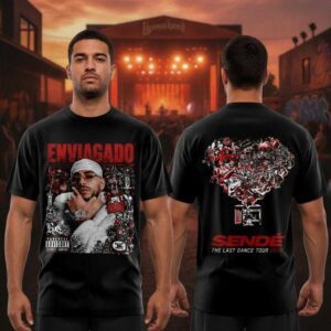 Ryan Castro Sende World Tour 2026 Black T Shirt Ryan Castro Sende World Tour 2026 Black T Shirt