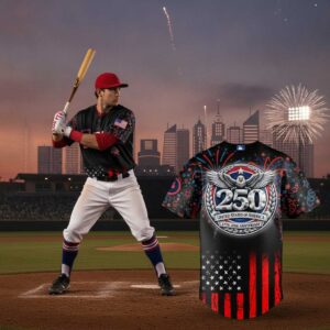 Salt Lake Bees 250 Years USA Anniversary Jersey