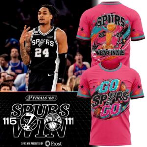 San Antonio Spurs 2026 NBA Finals Go Spurs Go T Shirt