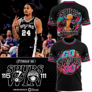 San Antonio Spurs 2026 NBA Finals Go Spurs Go T Shirt