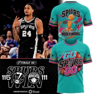 San Antonio Spurs 2026 NBA Finals Go Spurs Go T Shirt