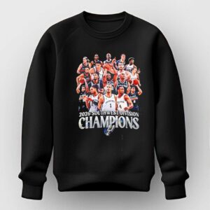 San Antonio Spurs 2026 Southwest Division Champions T Shirt