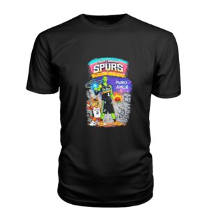 San Antonio Spurs Alien Basketball Mascot Puro Amor San Antonio Spurs T Shirt