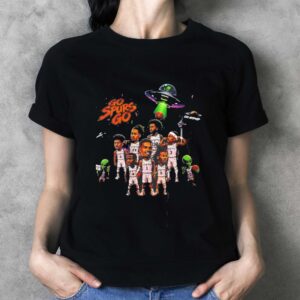San Antonio Spurs Alien Basketball Team Go Spurs Go Shirt
