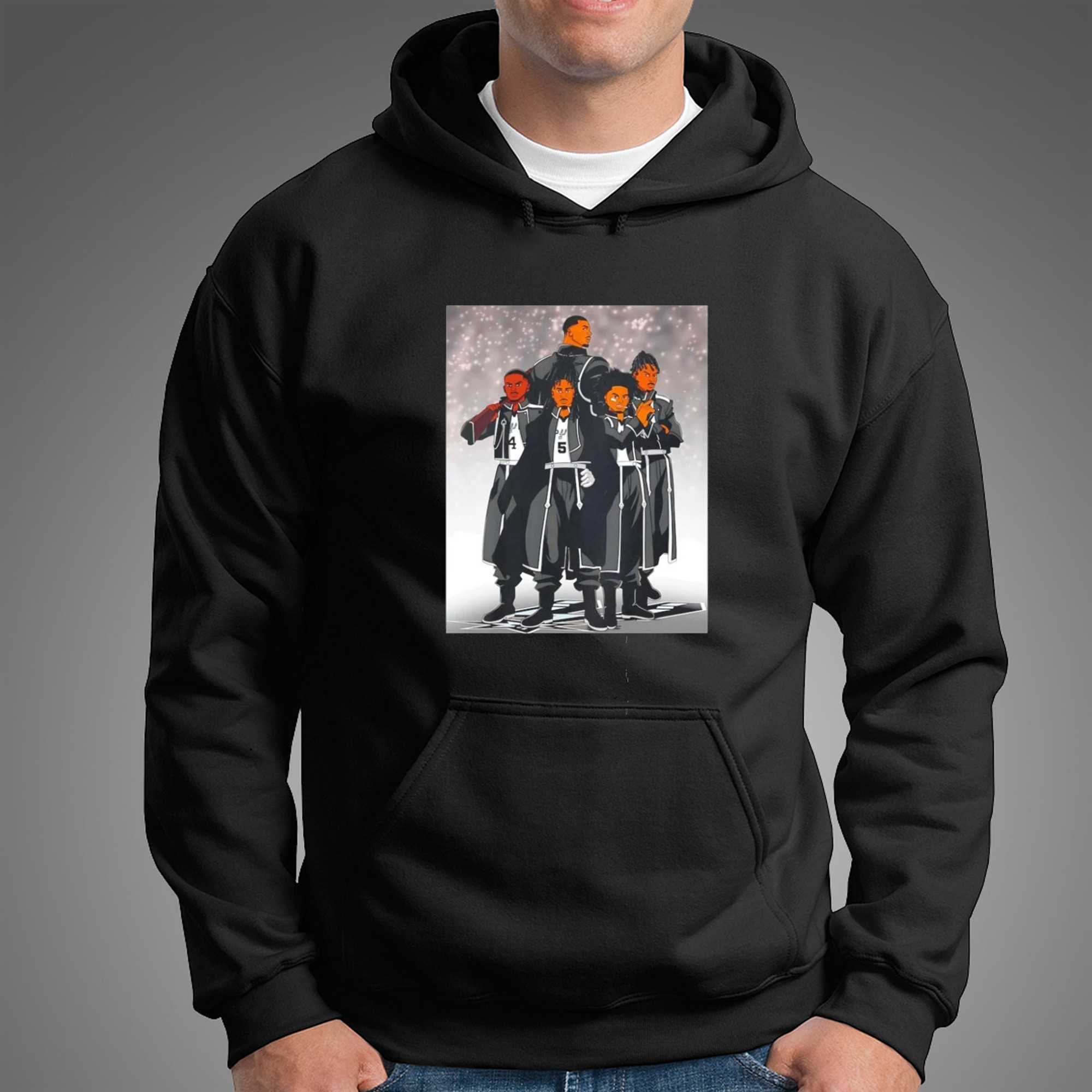 San Antonio Spurs Anime Style Players 4 5 Shirt San Antonio Spurs Anime Style Players 4 5 Shirt