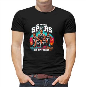 San Antonio Spurs T Shirt Go Spurs Go Castle Champagnie Wemby Harper Fox San Antonio Spurs T Shirt Go Spurs Go Castle Champagnie Wemby Harper Fox