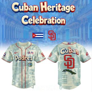 San Diego Padres Cuba Heritage Night 2026 Celebration Baseball Jersey