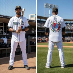 San Diego Padres Grateful Dead Night 2026 MLB Custom Jersey
