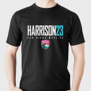 San Diego Wave FC Harrison 23 San Diego Wave FC Soccer Team shirt
