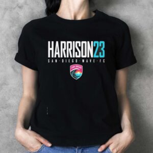 San Diego Wave FC Harrison 23 San Diego Wave FC Soccer Team shirt