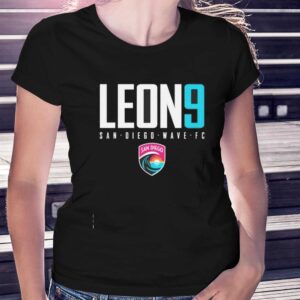San Diego Wave FC Leon 9 San Diego Wave FC NWSL player name jersey shirt