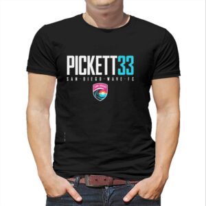 San Diego Wave FC Pickett 33 San Diego Wave FC Soccer League shirt